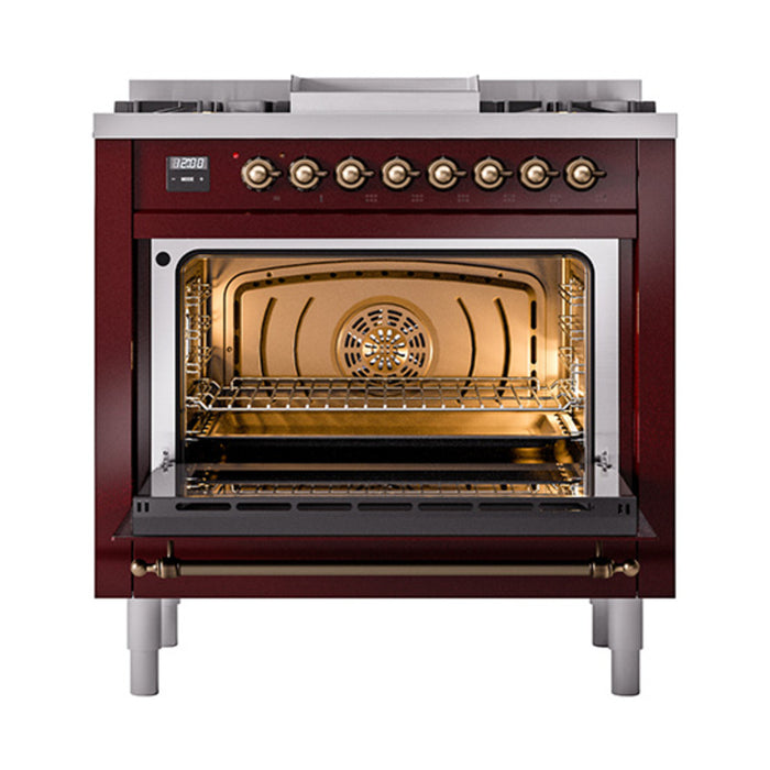 ILVE - Nostalgie II Dual Fuel Ranges - UN36FQNMPBUB - IMG140