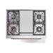 ILVE - Nostalgie II Dual Fuel Ranges - UN36FQNMPBUP - IMG24