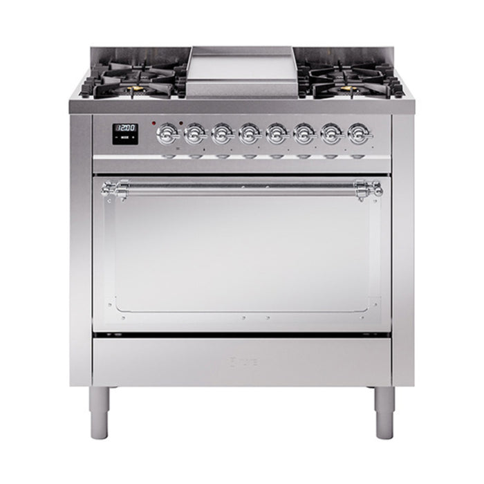 ILVE - Nostalgie II Dual Fuel Ranges - UN36FQNMPSSCLP - IMG65