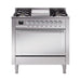 ILVE - Nostalgie II Dual Fuel Ranges - UN36FQNMPSSCLP - IMG65
