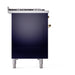 ILVE - Nostalgie II 48 inch Dual Fuel Range (8 Sealed Burners + Griddle, Liquid Propane, Triple Glass Door, Midnight Blue, Brass) -  USA - UP48FNMPMBGLP - IMG137