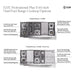 ILVE Professional Plus II 60 inch Dual Fuel Range (Stainless Steel / Liquid Propane / 9 Sealed Burners + Griddle / Solid Door) UP60FQMPSSLP - IMG60