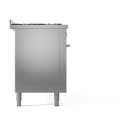 ILVE Professional Plus II 60 inch Dual Fuel Range (Stainless Steel / Natural Gas / 9 Sealed Burners + Griddle / Solid Door) UP60FQMPSS - IMG169