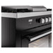ILVE Professional Plus II 60 inch Dual Fuel Range (Glossy Black / Liquid Propane / 7 Sealed Burners + Griddle + French Top / Solid Door) UP60FSQMPBKLP - IMG148