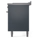 ILVE Professional Plus II 60 inch Dual Fuel Range (Blue Grey / Natural Gas / 7 Sealed Burners + Griddle + French Top / Triple Glass Door) UP60FSWMPBG - IMG109