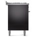 ILVE Professional Plus II 60 inch Dual Fuel Range (Glossy Black / Natural Gas / 7 Sealed Burners + Griddle + French Top / Triple Glass Door) UP60FSWMPBK - IMG29