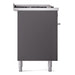 ILVE Professional Plus II 60 inch Dual Fuel Range (Graphite Matte / Liquid Propane / 7 Sealed Burners + Griddle + French Top / Triple Glass Door) UP60FSWMPMGLP - IMG80