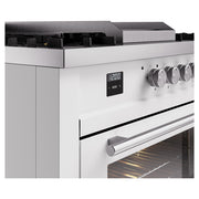 ILVE - Professional Plus II Dual Fuel Ranges - UP60FSWMPWH - IMG175