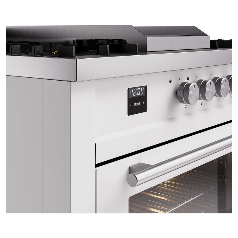 ILVE - Professional Plus II Dual Fuel Ranges - UP60FSWMPWH - IMG175