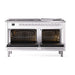ILVE Professional Plus II 60 inch Dual Fuel Range (RAL / Liquid Propane / 9 Sealed Burners + Griddle / Triple Glass Door) UP60FWMPRALP - IMG79
