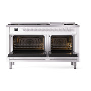 ILVE Professional Plus II 60 inch Dual Fuel Range (RAL / Natural Gas / 9 Sealed Burners + Griddle / Triple Glass Door) UP60FWMPRA - IMG178