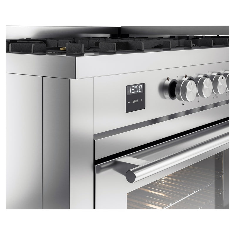 ILVE Professional Plus II 60 inch Dual Fuel Range (Stainless Steel / Liquid Propane / 9 Sealed Burners + Griddle / Triple Glass Door) UP60FWMPSSLP - IMG199