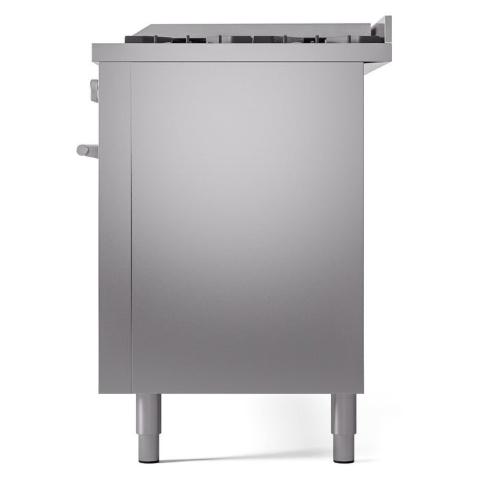 ILVE Professional Plus II 60 inch Dual Fuel Range (Stainless Steel / Liquid Propane / 9 Sealed Burners + Griddle / Triple Glass Door) UP60FWMPSSLP - IMG153