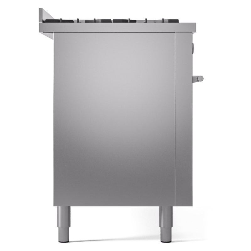 ILVE Professional Plus II 60 inch Dual Fuel Range (Stainless Steel / Natural Gas / 9 Sealed Burners + Griddle / Triple Glass Door) UP60FWMPSS - IMG89