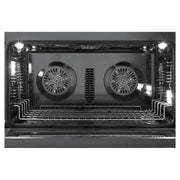 Verona - 36 inch Ultima Midnight Collection Freestanding Induction Range with 5 Elements, 5 cu. ft. Oven Capacity, Touch Control Clock in Matte Black (Ultima Midnight / Range / Black) - VMFSIE365EE - IMG1