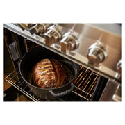 Verona 36 inch Prestige Series Freestanding Double Oven Electric Range with 5 Elements, 3.5 cu. ft. Total Oven Capacity and European Convection (Stainless Steel) VPFSEE365DSS - IMG3