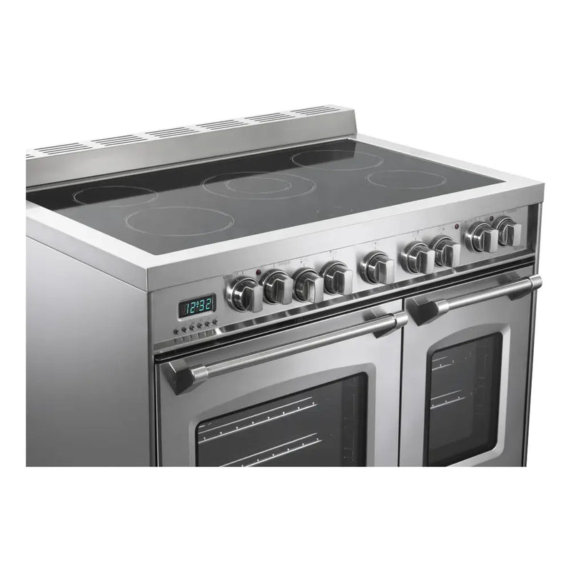 Verona 36 inch Prestige Series Freestanding Double Oven Electric Range with 5 Elements, 3.5 cu. ft. Total Oven Capacity and European Convection (Stainless Steel) VPFSEE365DSS - IMG21