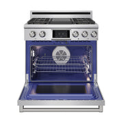 THOR Kitchen - 36-inch X Series Professional Freestanding Dual Fuel Liquid Propane Range - XRD36ELP - IMG8
