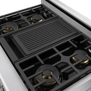 THOR Kitchen - 36-inch X Series Professional Freestanding Dual Fuel Liquid Propane Range - XRD36ELP - IMG9