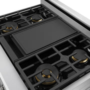 THOR Kitchen - 36-inch X Series Professional Freestanding Dual Fuel Liquid Propane Range - XRD36ELP - IMG10