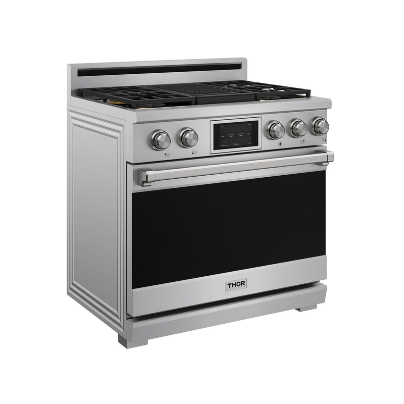 THOR Kitchen - 36-inch X Series Professional Freestanding Dual Fuel Liquid Propane Range - XRD36ELP - IMG11