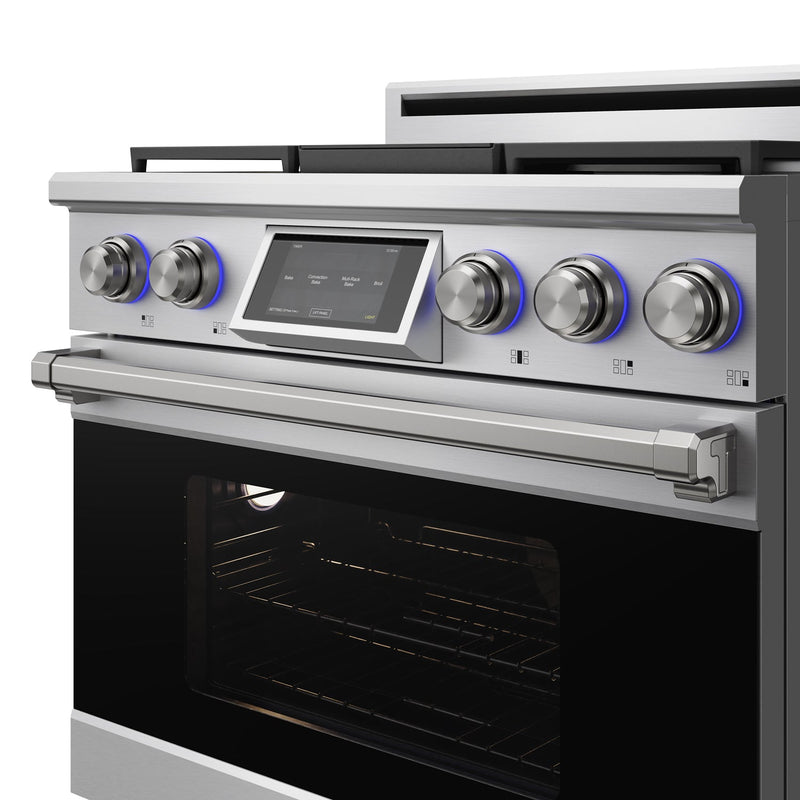 THOR Kitchen - 36-inch X Series Professional Freestanding Dual Fuel Gas Range - XRD36E - IMG5