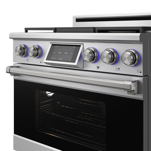 THOR Kitchen - 36-inch X Series Professional Freestanding Dual Fuel Liquid Propane Range - XRD36ELP - IMG2