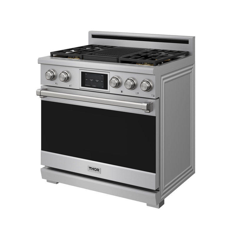 THOR Kitchen - 36-inch X Series Professional Freestanding Dual Fuel Liquid Propane Range - XRD36ELP - IMG5