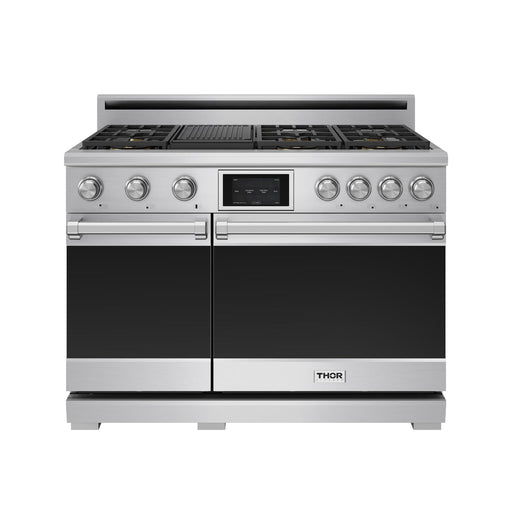 THOR Kitchen - 48-inch X Series Professional Freestanding Dual Fuel Range Liquid Propane - XRD48ELP - IMG1