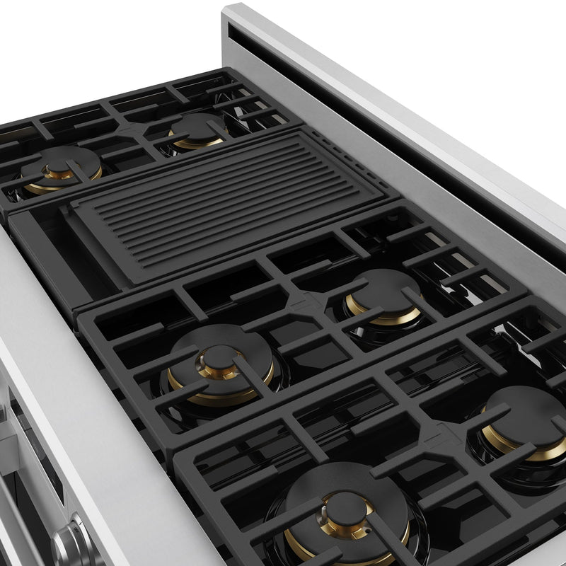 THOR Kitchen - 48-inch X Series Professional Freestanding Dual Fuel Range - XRD48E - IMG8