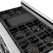 THOR Kitchen - 48-inch X Series Professional Freestanding Dual Fuel Range Liquid Propane - XRD48ELP - IMG9