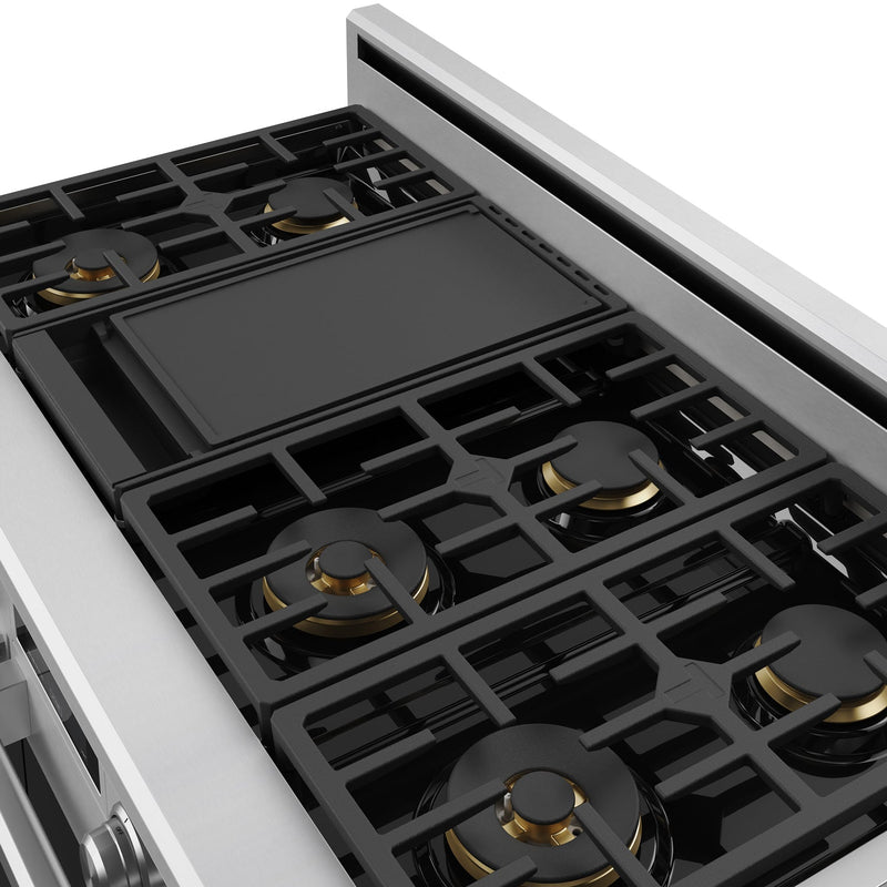 THOR Kitchen - 48-inch X Series Professional Freestanding Dual Fuel Range Liquid Propane - XRD48ELP - IMG9