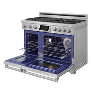 THOR Kitchen - 48-inch X Series Professional Freestanding Dual Fuel Range - XRD48E - IMG2