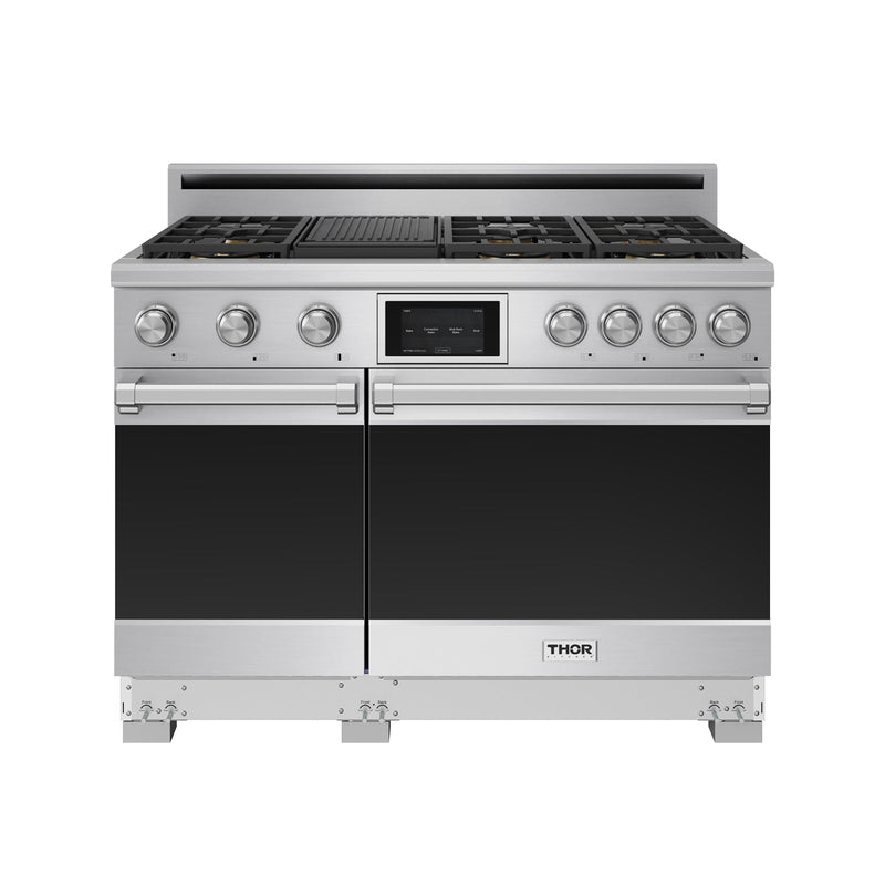 THOR Kitchen - 48-inch X Series Professional Freestanding Dual Fuel Range Liquid Propane - XRD48ELP - IMG3