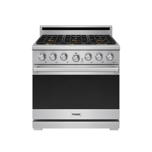 THOR Kitchen - 36-inch X Series Premium Professional Gas Range - XRG36E - IMG1