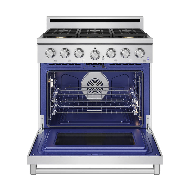 THOR Kitchen - 36-inch X Series Premium Professional Gas Range - XRG36E - IMG2