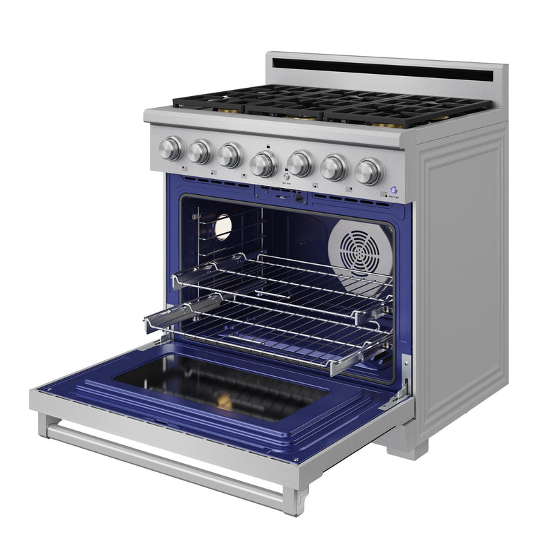 THOR Kitchen - 36-inch X Series Premium Professional Liquid Propane Range - XRG36ELP - IMG9