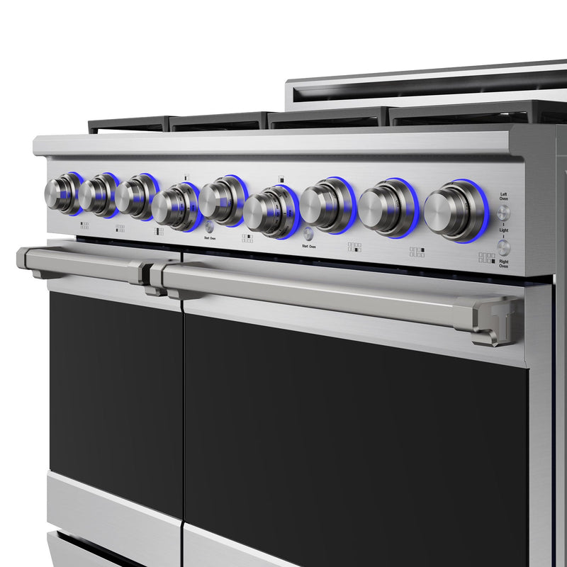 THOR Kitchen - 48-inch X Series Professional Freestanding Gas Range Liquid Propane - XRG48ELP - IMG6