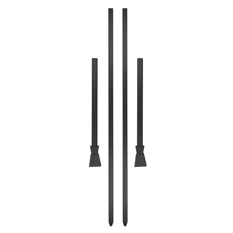 Infratech - Drop Pole Mount Assembly (Assembly Only Heater Not Included) (Black) - 13 1246BL - IMG2