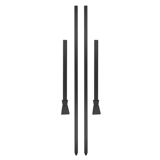 Infratech - Drop Pole Mount Assembly (Assembly Only Heater Not Included) (Black) - 13 1246BL - IMG2