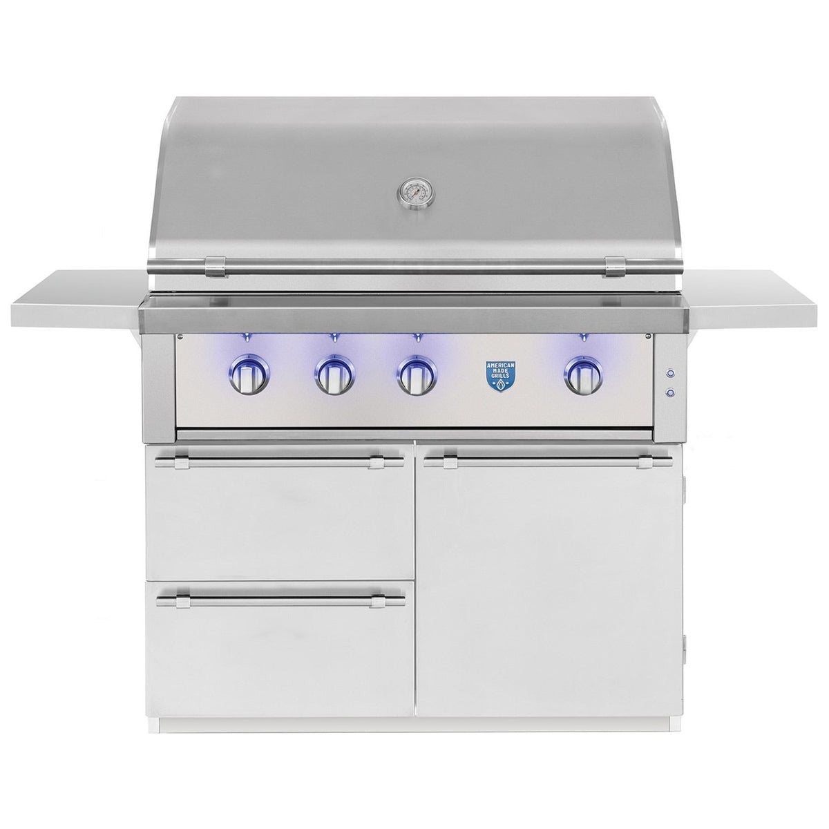 American Made Grills Estate 42-Inch Freestanding Gas or Propane Grill ...
