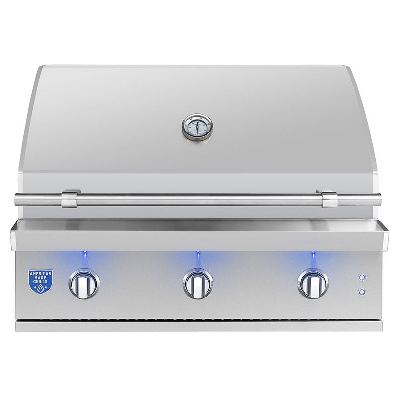American Made Grills Atlas 36-Inch Built-In Gas or Propane Grill AMG-ATS36-B
