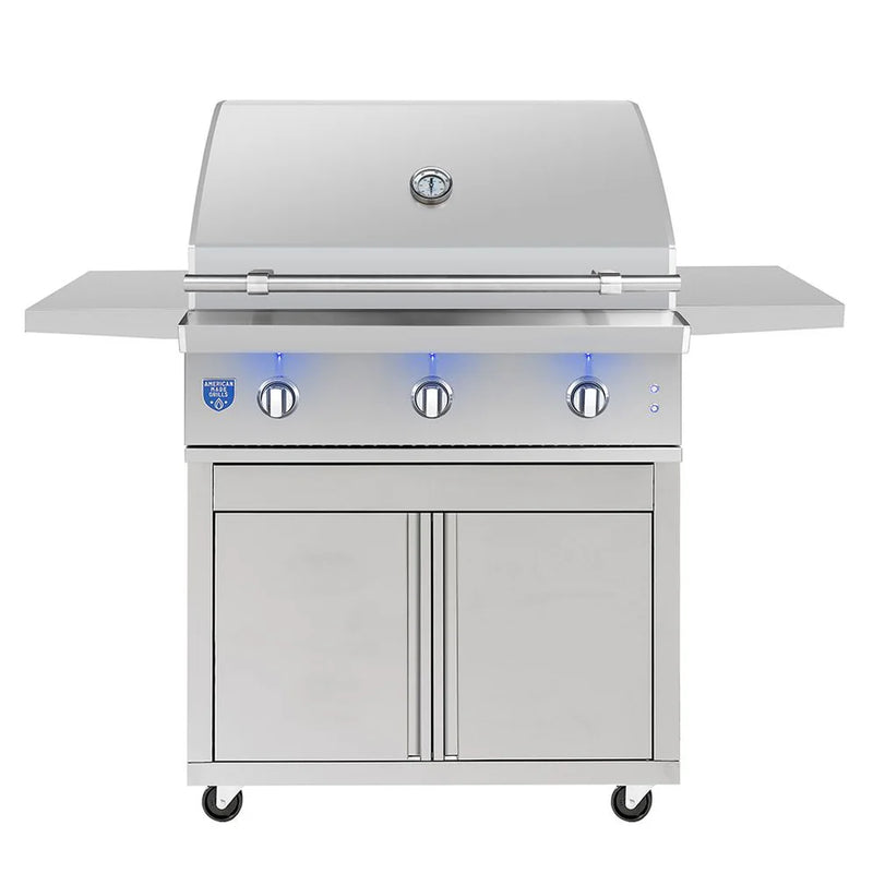 American Made Grills Atlas 36-Inch Built-In Gas or Propane Grill AMG-ATS36-B