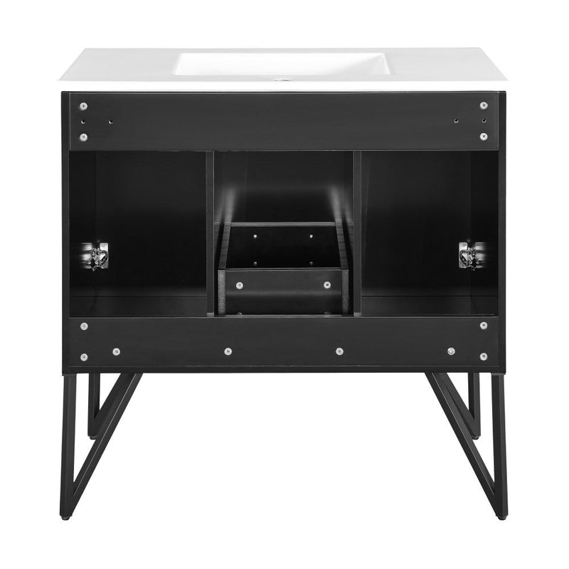 Swiss Madison Annecy 36" Bathroom Vanity in Phantom Black - SM-BV261B