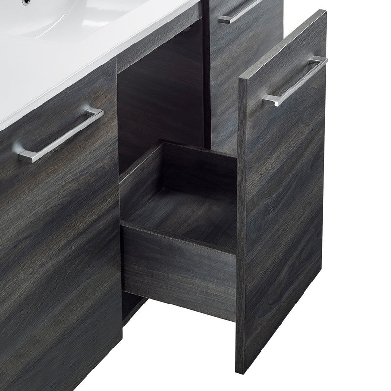 Swiss Madison Annecy 48 Single, Black Walnut, Two Doors, One Drawer, Bathroom Vanity - SM-BV224