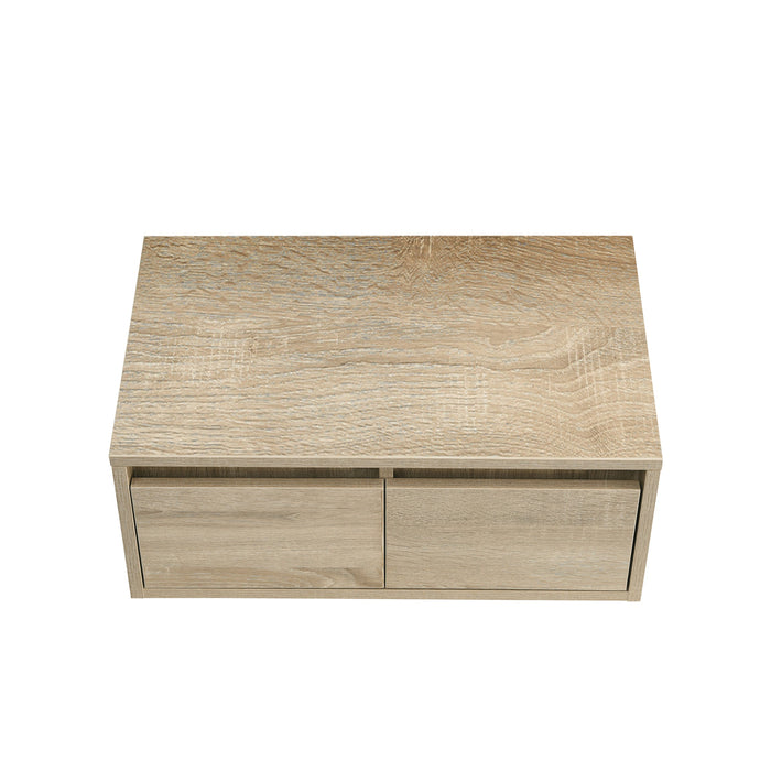 Swiss Madison Avancer 24 Wall Hung Cabinet in Natural Oak - SM-BV700-C