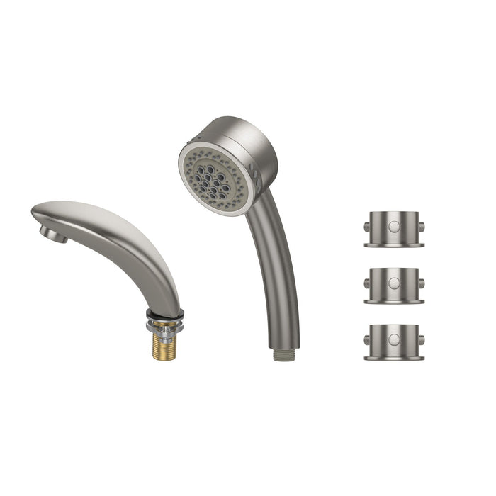 Empava Bathtub Faucet Fixtures For EMPV-67JT351LED Whirlpool Waterfall Tub ACC-351BB