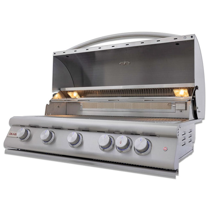 Blaze 40-Inch Built-In Gas Grill with Lights BLZ-5LTE3-Config