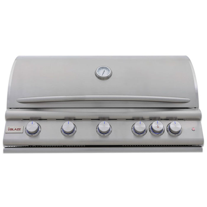 Blaze 40-Inch Built-In Gas Grill with Lights BLZ-5LTE3-Config