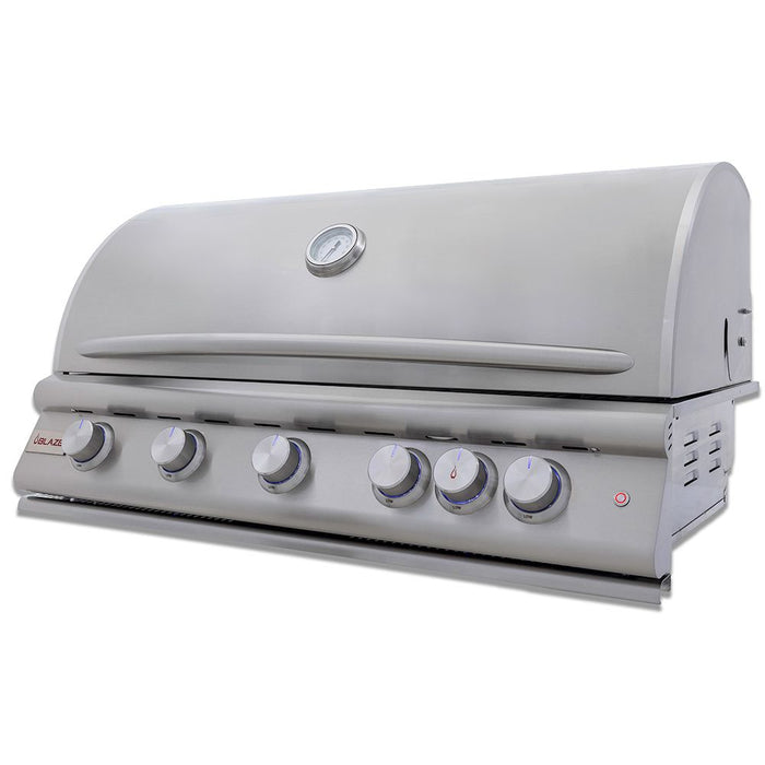 Blaze 40-Inch Built-In Gas Grill with Lights BLZ-5LTE3-Config